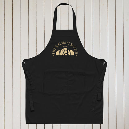 100% Cotton Life's Better with Bread Baking Apron
