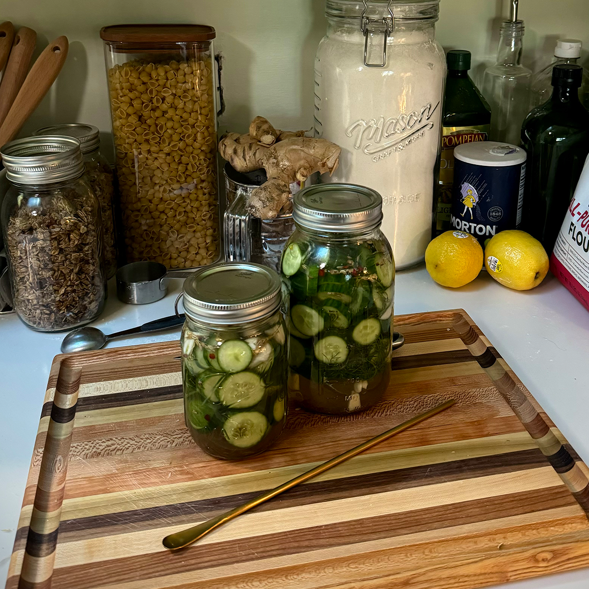 Easy Fridge Pickles